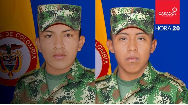 Reginaldo Ceballos familiar de los soldados Fabio Epinayu y José Pushaina Epieyu