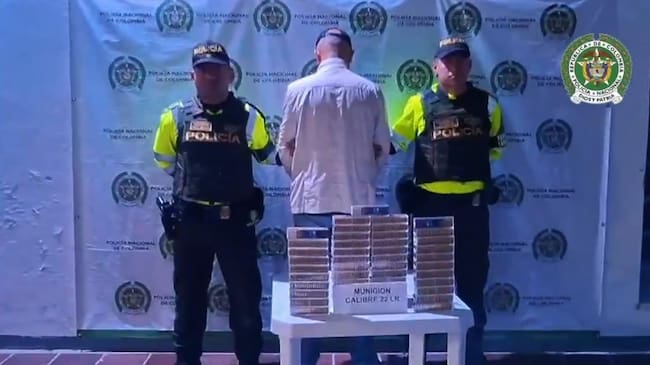 El capturado fue enviado a un centro carcelario tras la decisión de un juez de control de garantías.