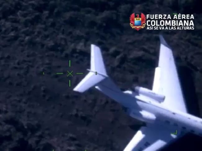 Fuerza Aérea siguió un narcojet con dos toneladas de cocaína