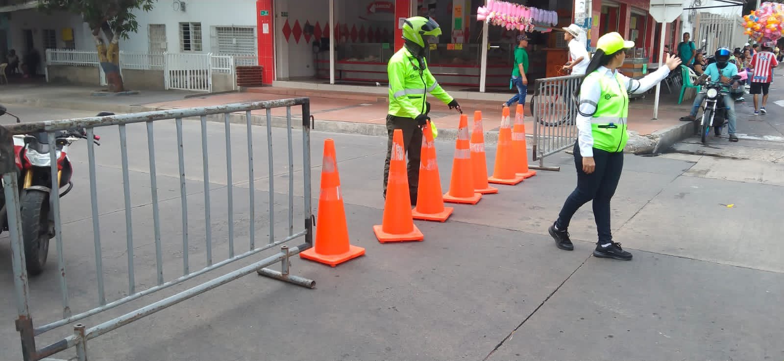 Imagen de referencia de operativos de movilidad en Barranquilla./ Foto: Secretaría de Tránsito y Seguridad Vial