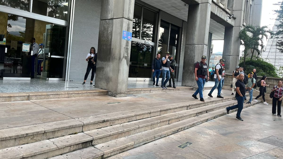 Incidente de seguridad obligó a la evacuación del Palacio de Justicia de Medellín