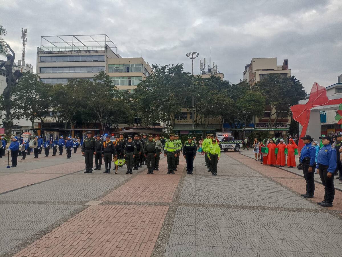 En Navidad siempre presentes, lema del plan de seguridad de la Policía en el Quindío