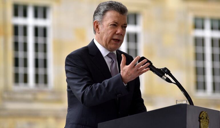 Juan Manuel Santos.