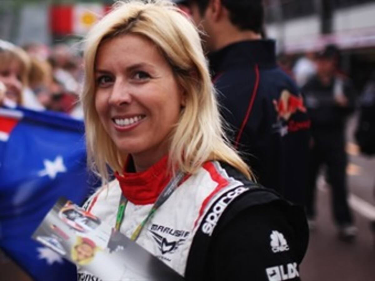 La española María de Villota salió del hospital de Madrid donde se recuperaba