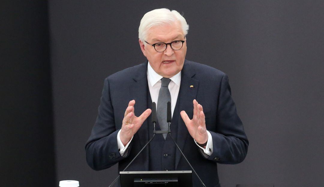 El presidente alemán, Frank-Walter Steinmeier