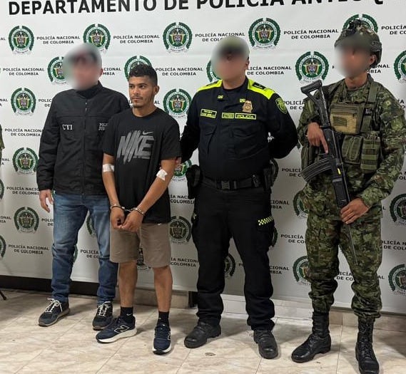 Capturado alias Alexander financiero de las disidencias y hoy en el Clan del Golfo. Foto: foto cortesía.