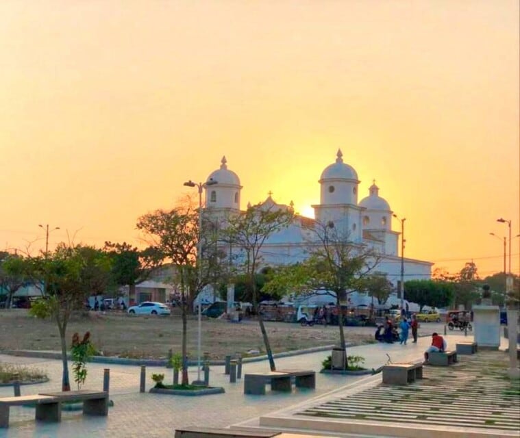 Plaza central de Soledad, Atlántico. Foto: Colprensa - Juan Manuel Cantillo Arrieta