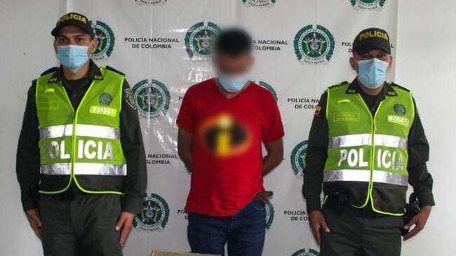 Capturado en el barrio El Carmen