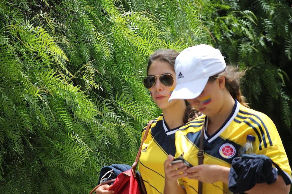 El elenco colombiano acaricia los octavos de final del Mundial Brasil 2014.