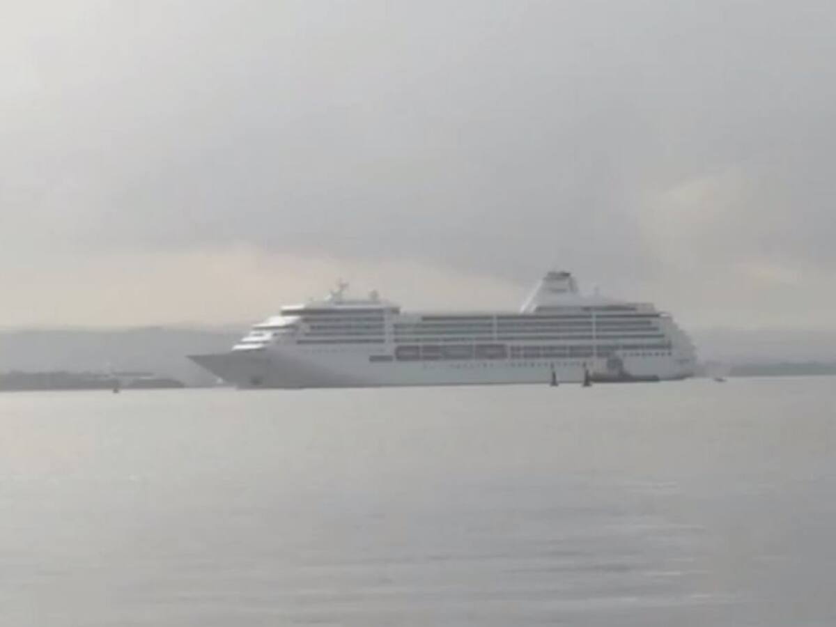 Activan protocolo por crucero con siete casos de COVID-19 en Cartagena