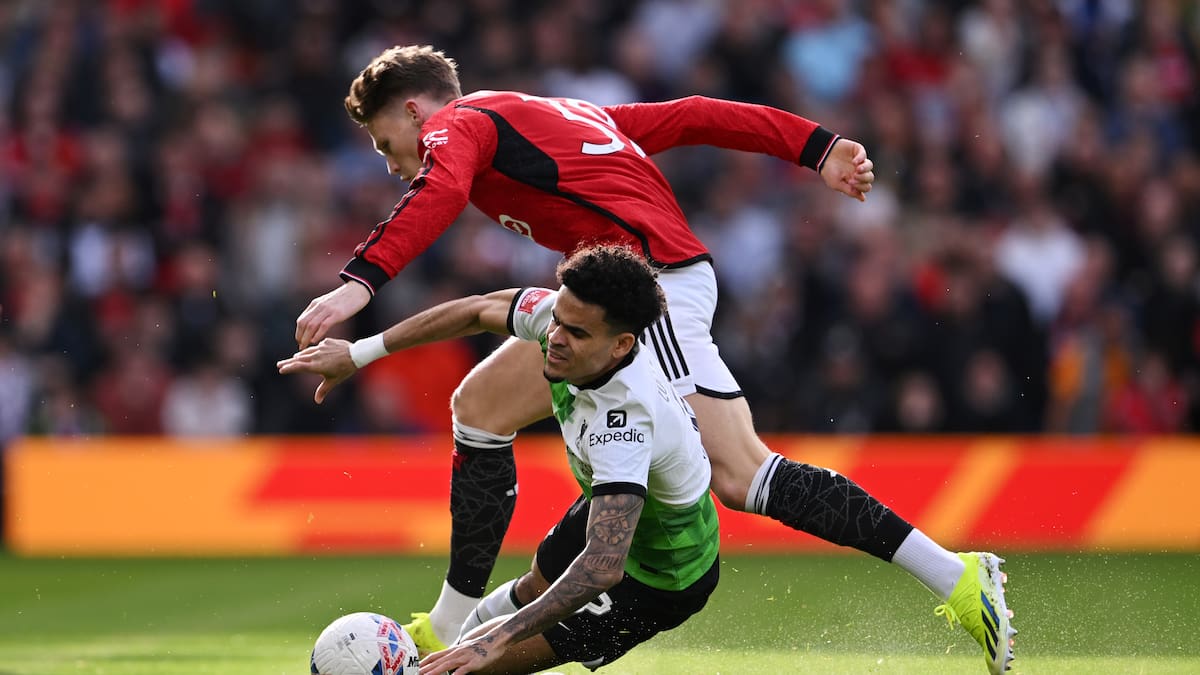 Luis Díaz y Liverpool, eliminados de la FA Cup, tras un partidazo en Old Trafford