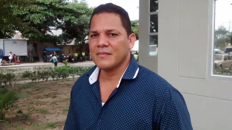 Misael Delgado, Coordinador de la Mesa de Víctimas del Atlántico.