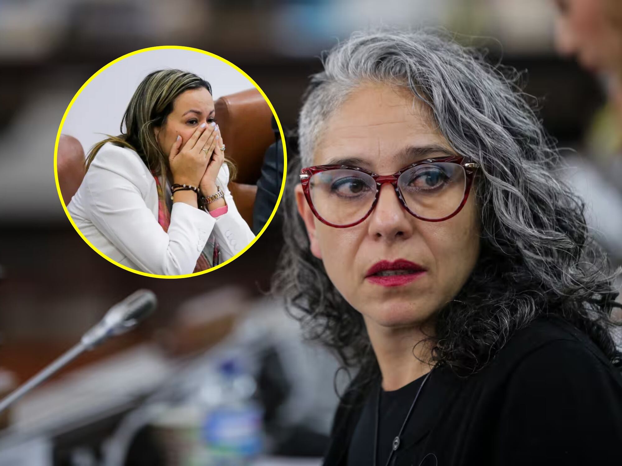 María José Pizarro y Carolina Corcho