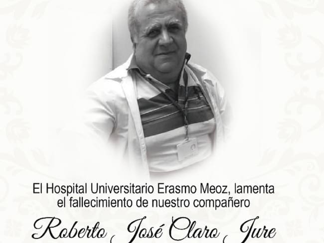 Falleció médico del Hospital HUEM en Cúcuta por Coronavirus