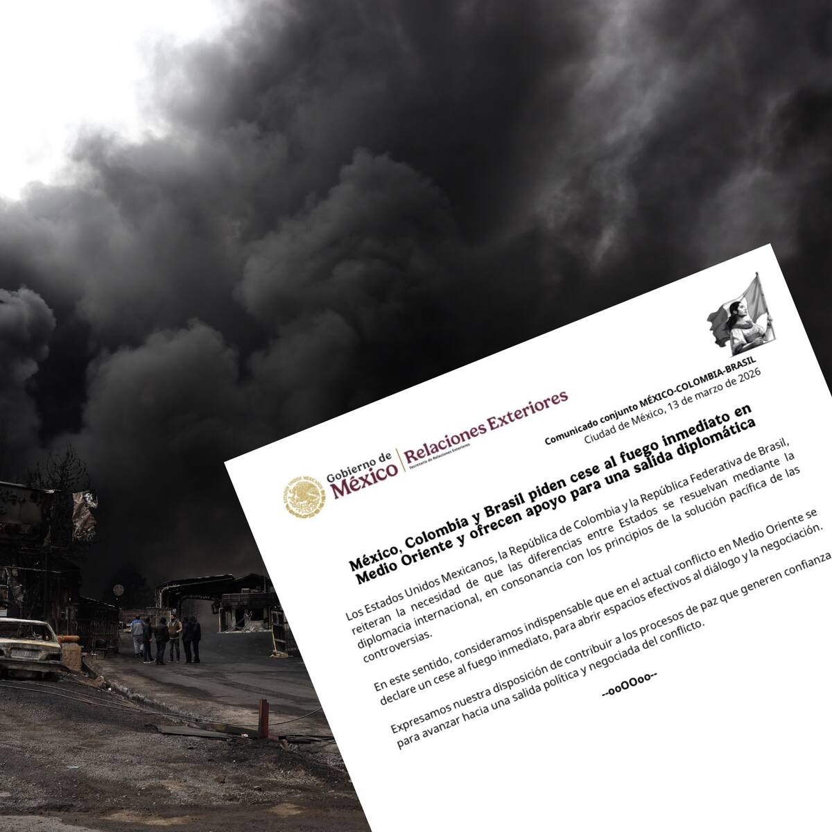 Colombia, México y Brasil se ofrecen a mediar en la guerra en Oriente Medio