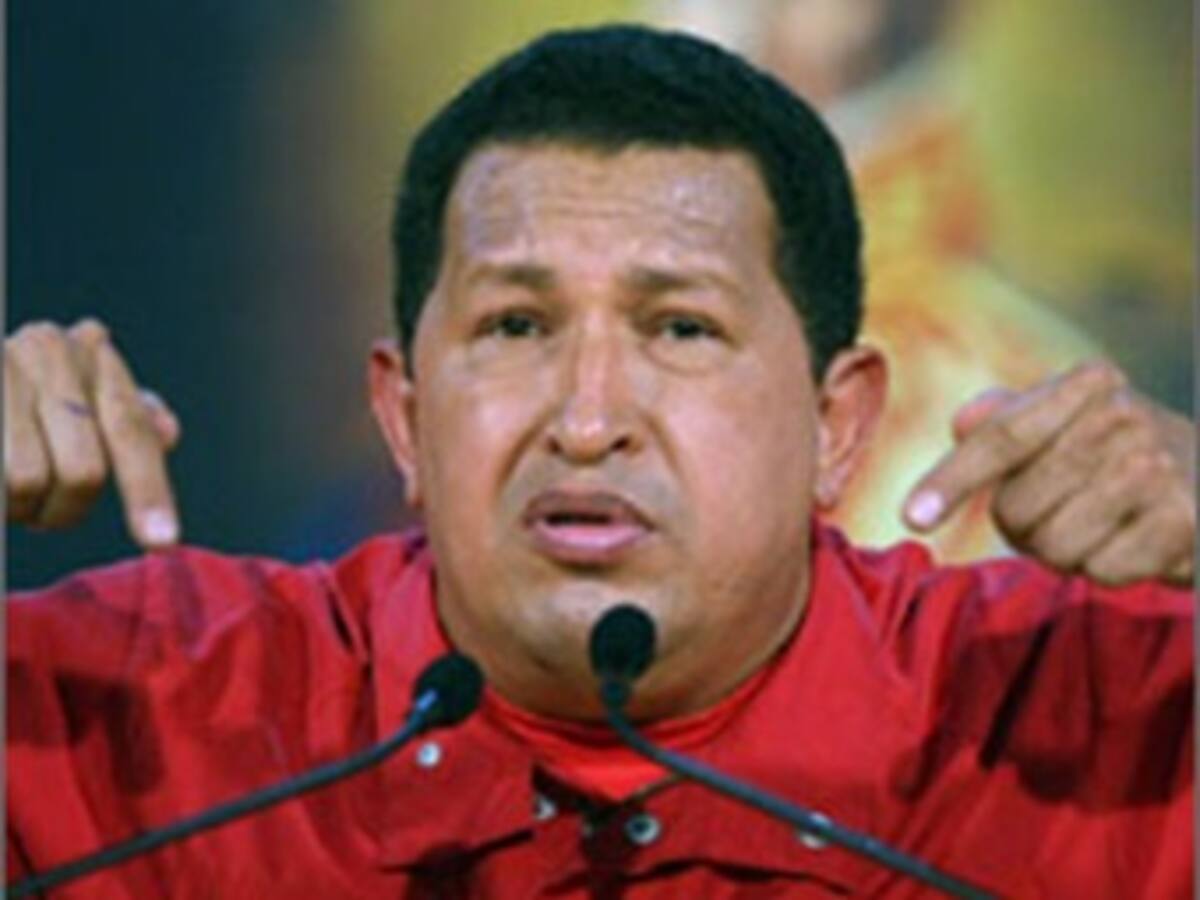 Chávez responsabiliza a Colombia de problemas de orden público en su país