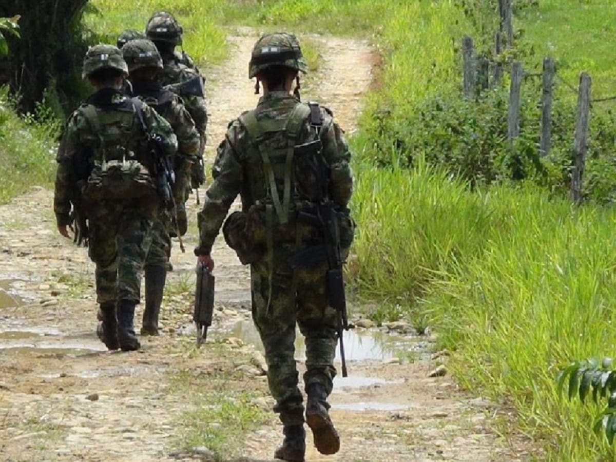 El ejército abatió a un presunto integrante del EGC en zona rural de Titiribí