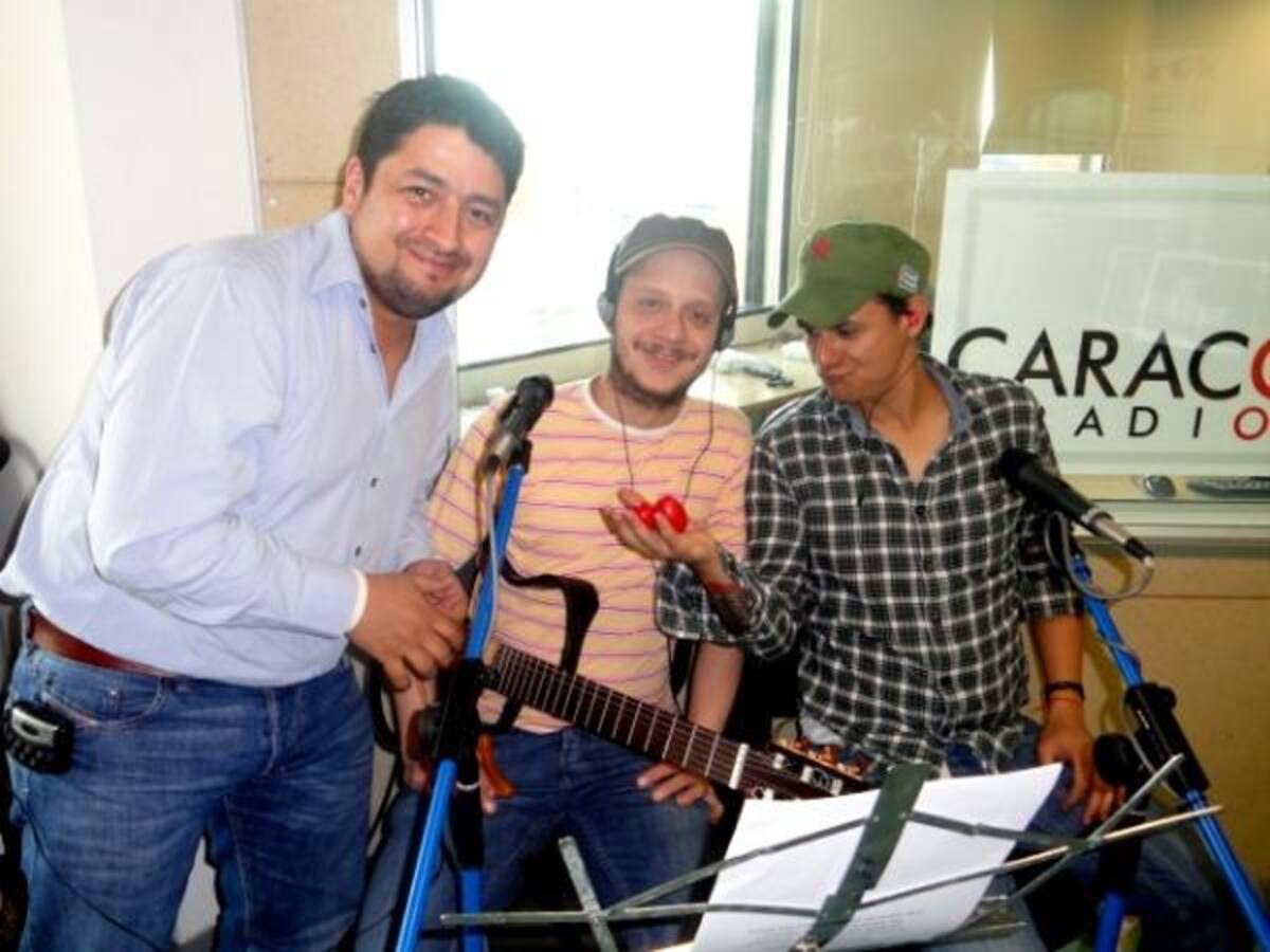 Los Chisgueros de La Buseta: Oscar Delgado, Gigi Posada y Tuto Muñoz