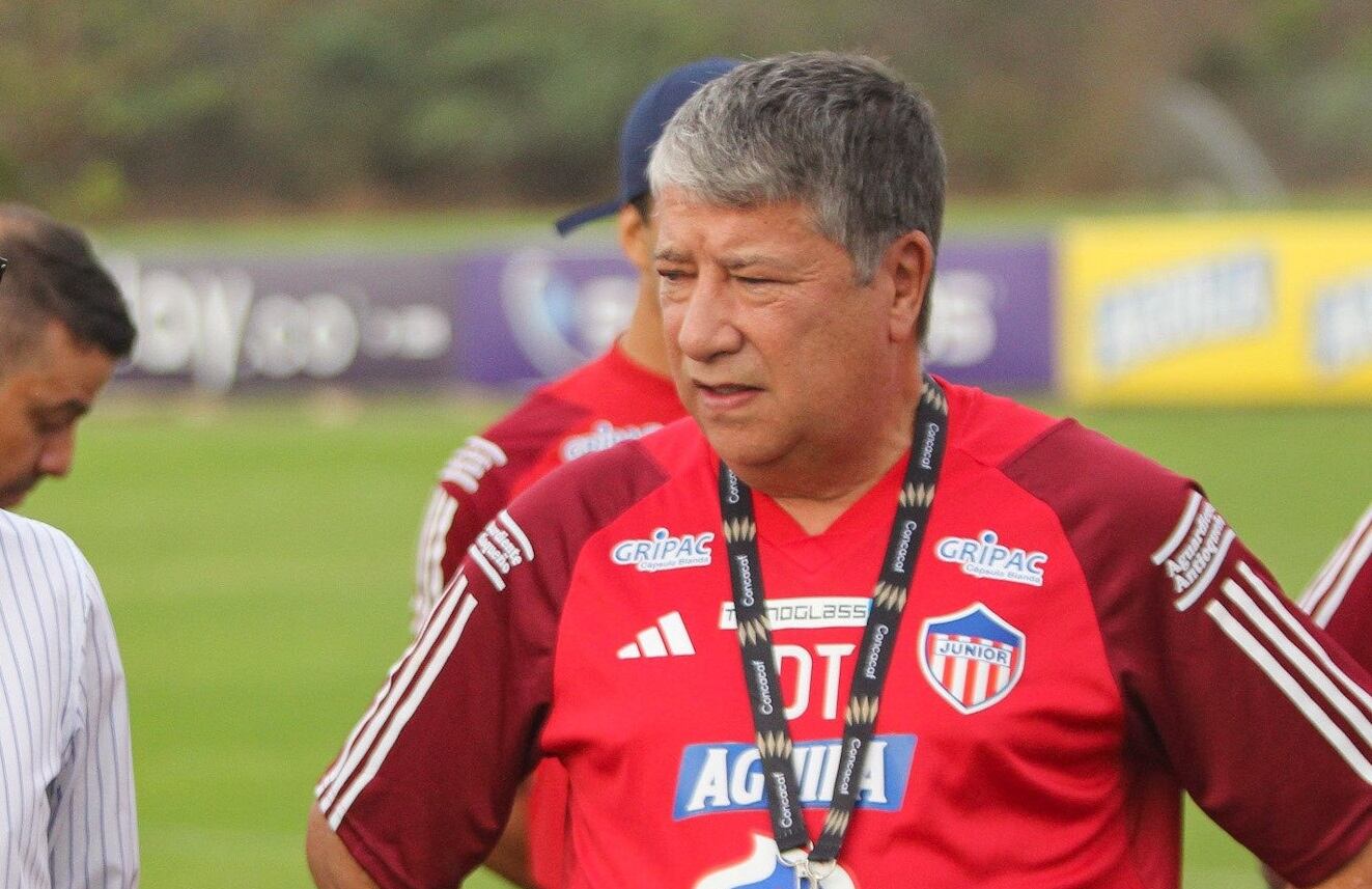 Hernán Darío Bolillo Gómez, entrenador del Junior de Barranquilla / Foto: Colprensa