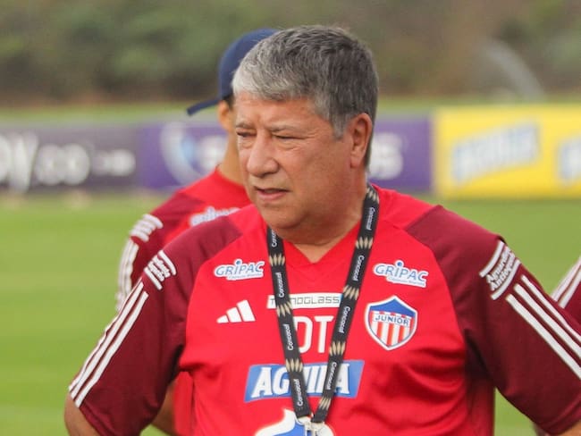 Hernán Darío Bolillo Gómez, entrenador del Junior de Barranquilla / Foto: Colprensa