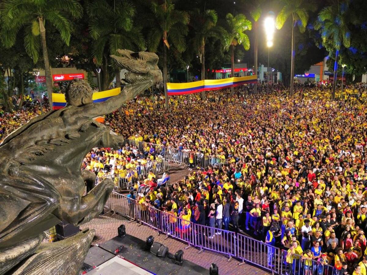 En Pereira y su área metropolitana se vivió la fiesta del fútbol en paz