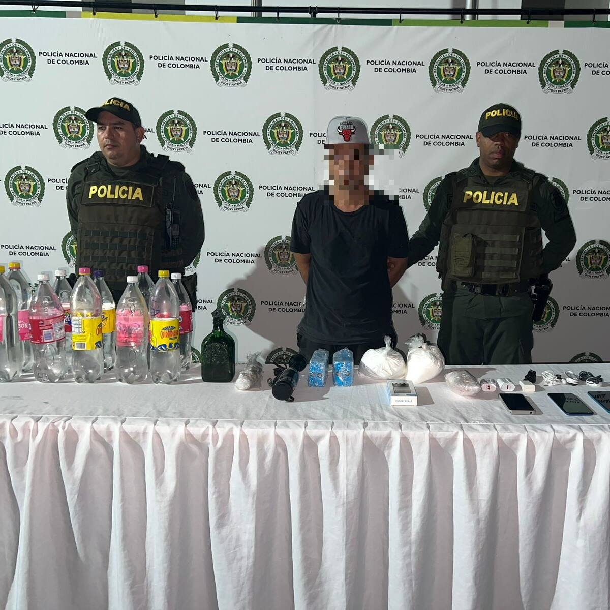 Un hombre intentó ingresar cocaína a la cárcel de Apartado a medianoche