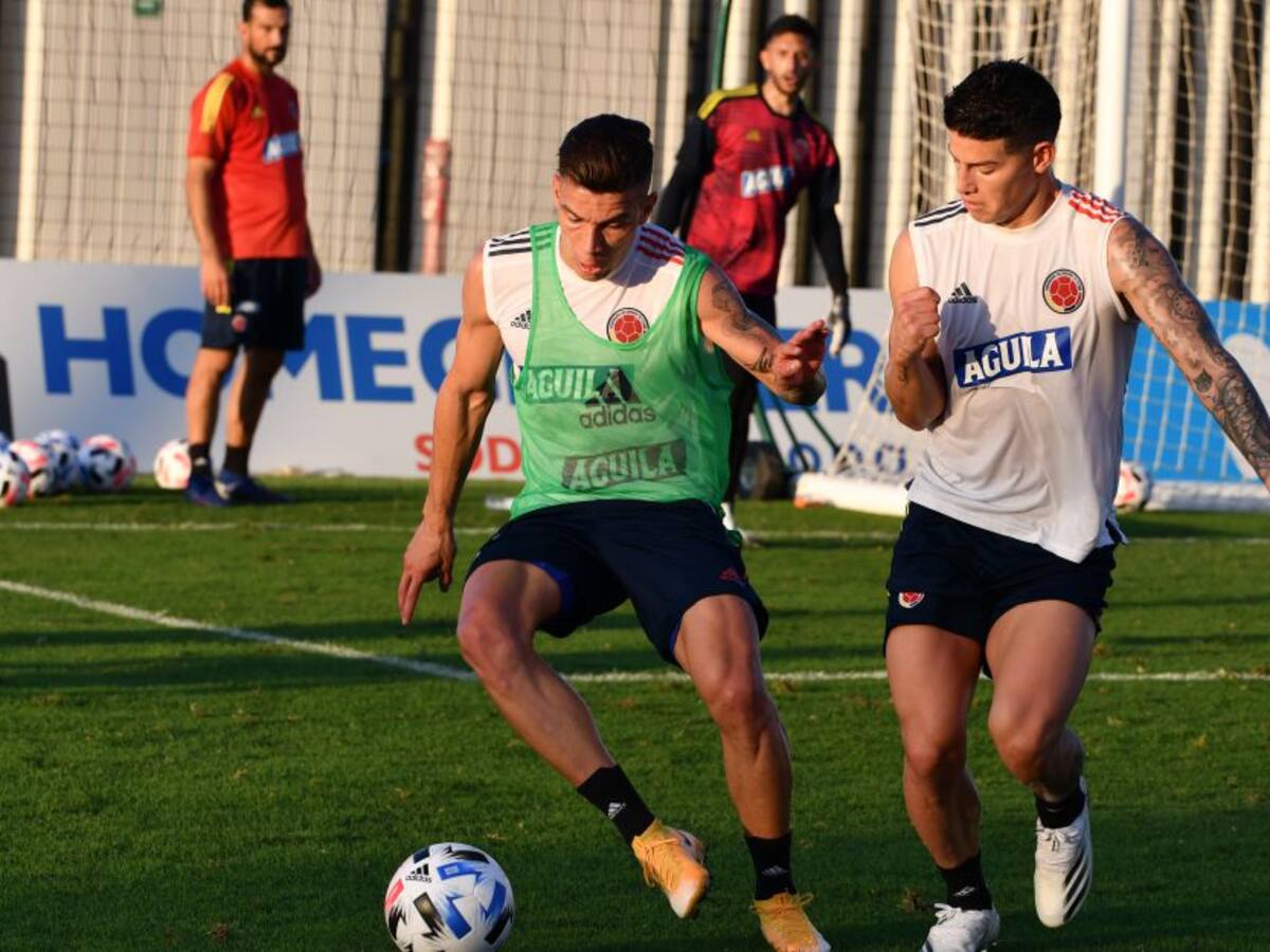 La Selección Colombia realizó su primer entrenamiento en Barranquilla