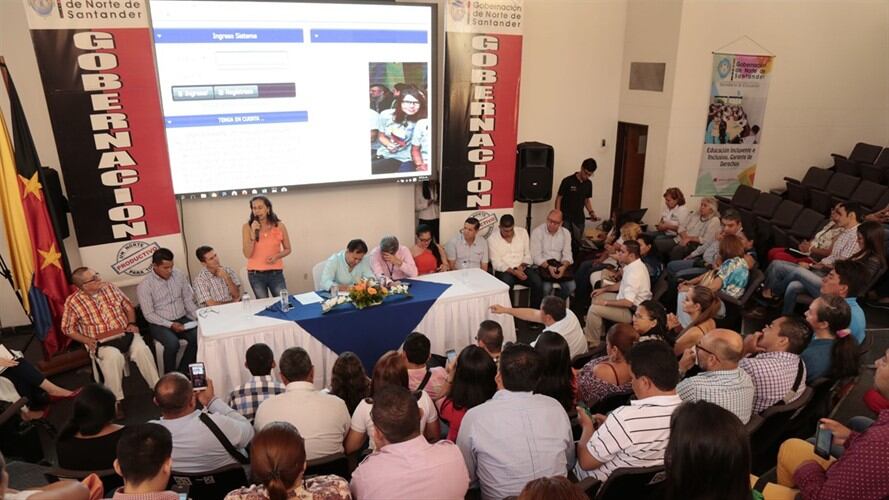 Los educadores ocuparán 991 plazas. Foto: Gobernación de Norte de Santander