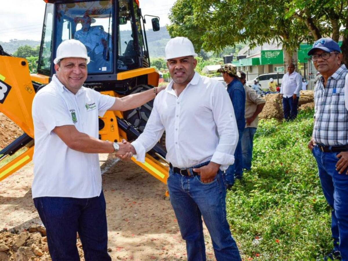 Iniciaron las obras del Alcantarillado San Juan Nepomuceno