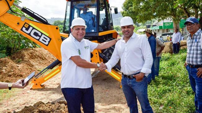 Iniciaron las obras del Alcantarillado San Juan Nepomuceno