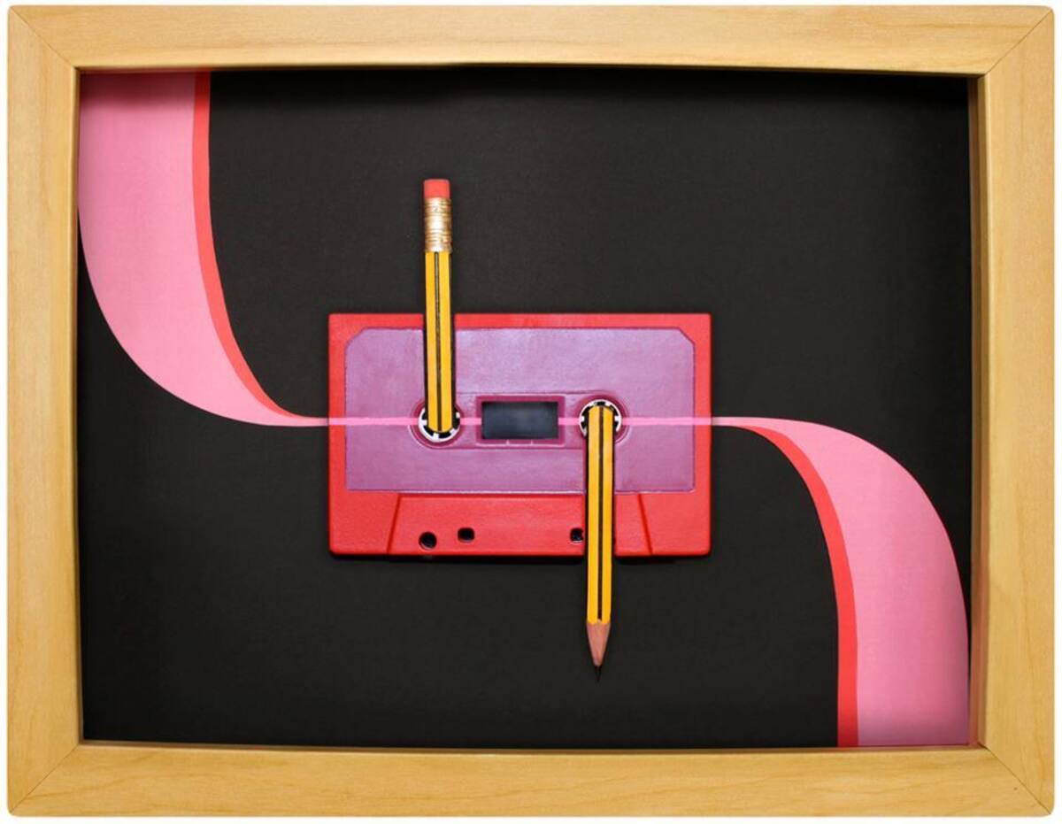 Benoit Jammes hace una propuesta artística con materiales reciclables.