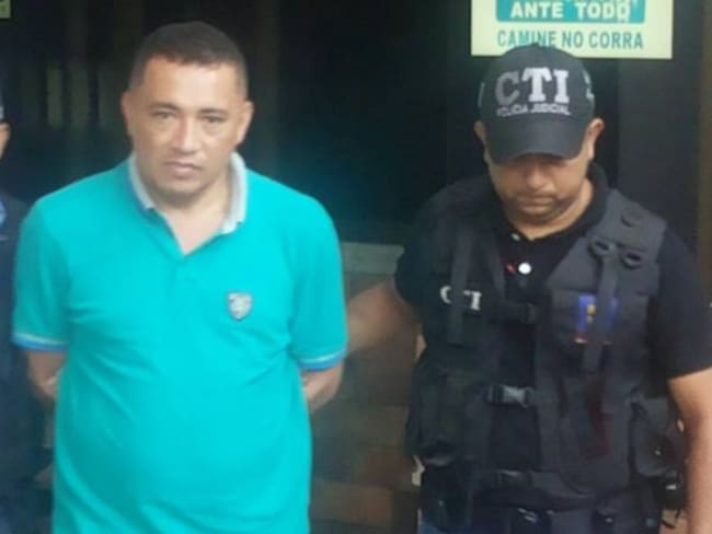 Aunque fue capturado por la policía en Pereira, un juez lo dejó en liberta pero sigue involucrado en la investigación.