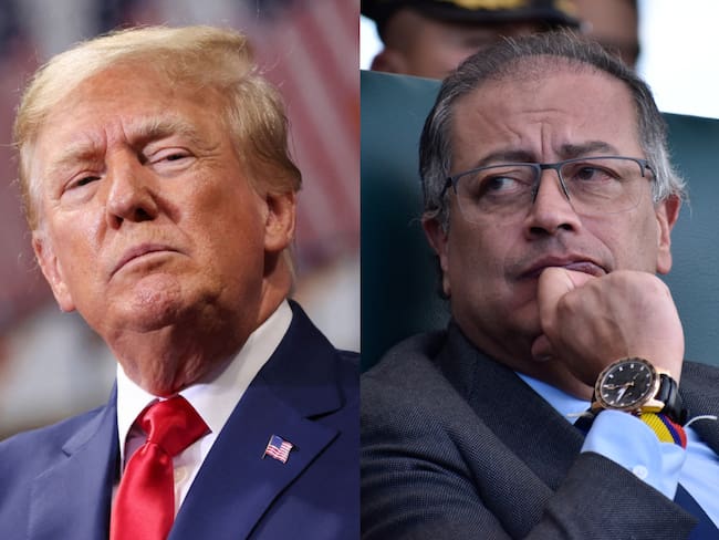 Donald Trump y Gustavo Petro | Foto: GettyImages