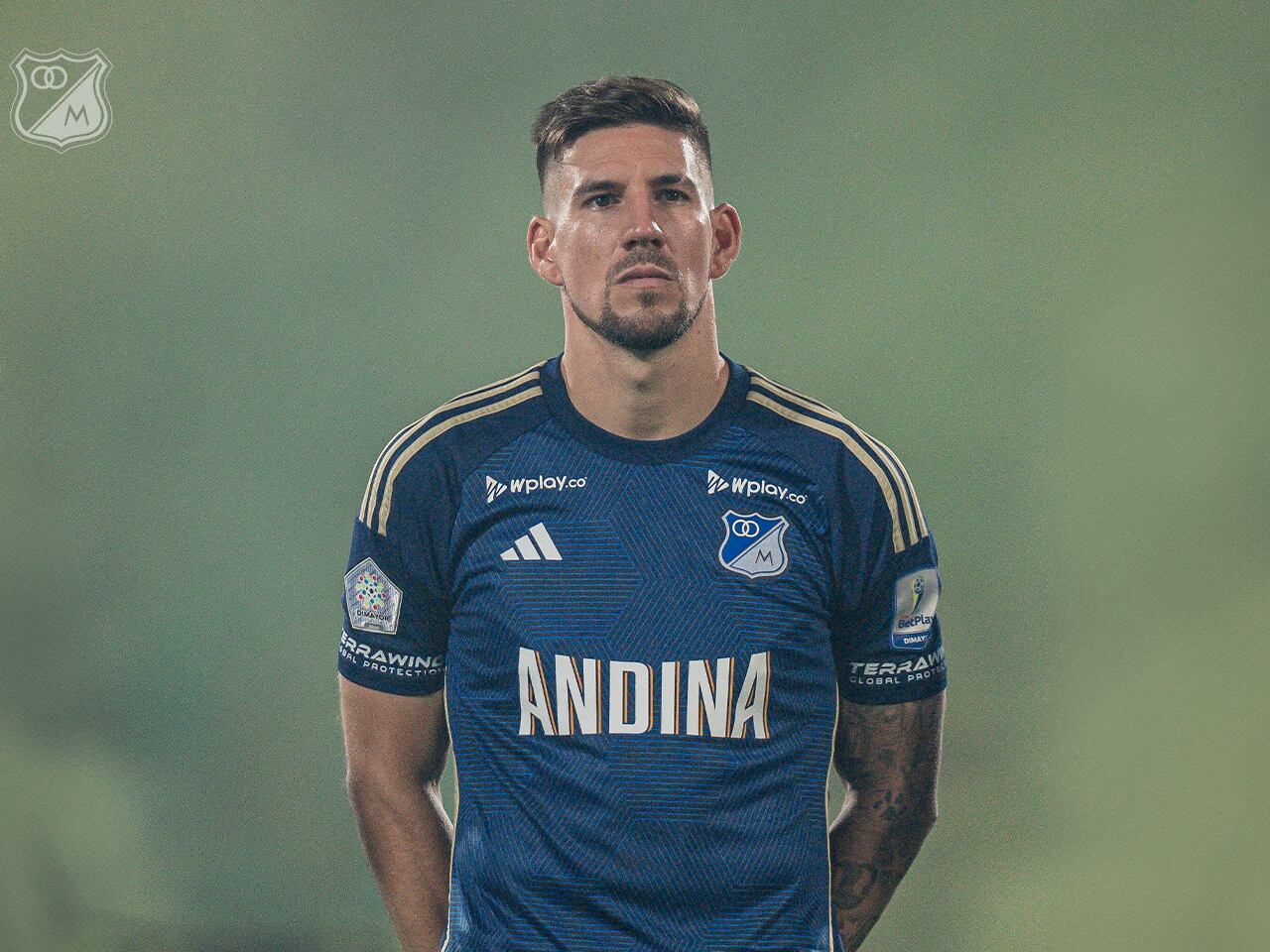 Santiago Giordana, delantero argentino de Millonarios / Millonarios FC.