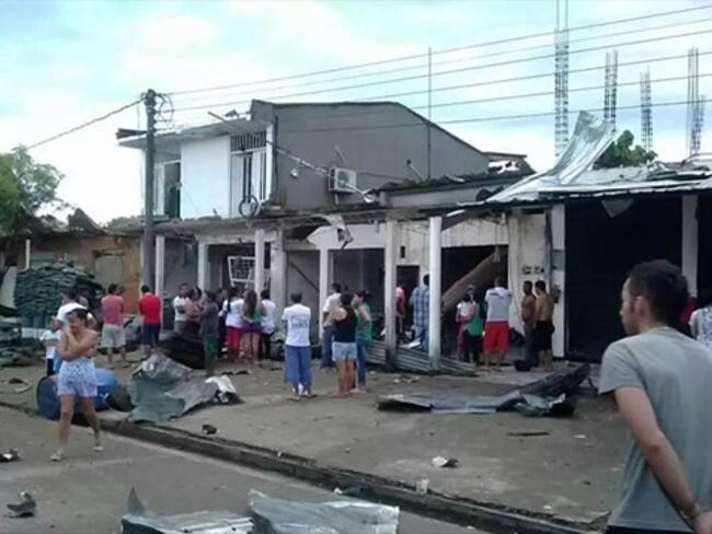 Farc atacan con explosivos estación de Policía en Putumayo