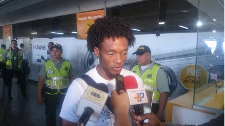 Ahorita solo pienso en la Selección, que es lo más importante: Cuadrado sobre su futuro