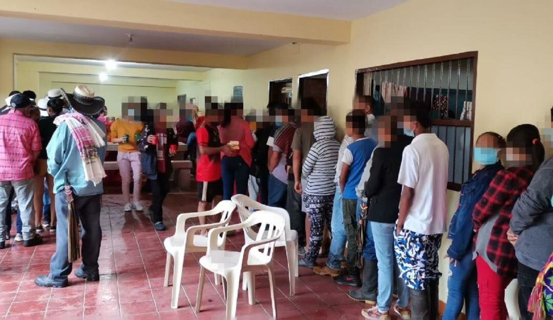 La intención es aislar casos sospechosos de COVID-19 entre los desplazados y damnificados por las lluvias que están en los 8 albergues