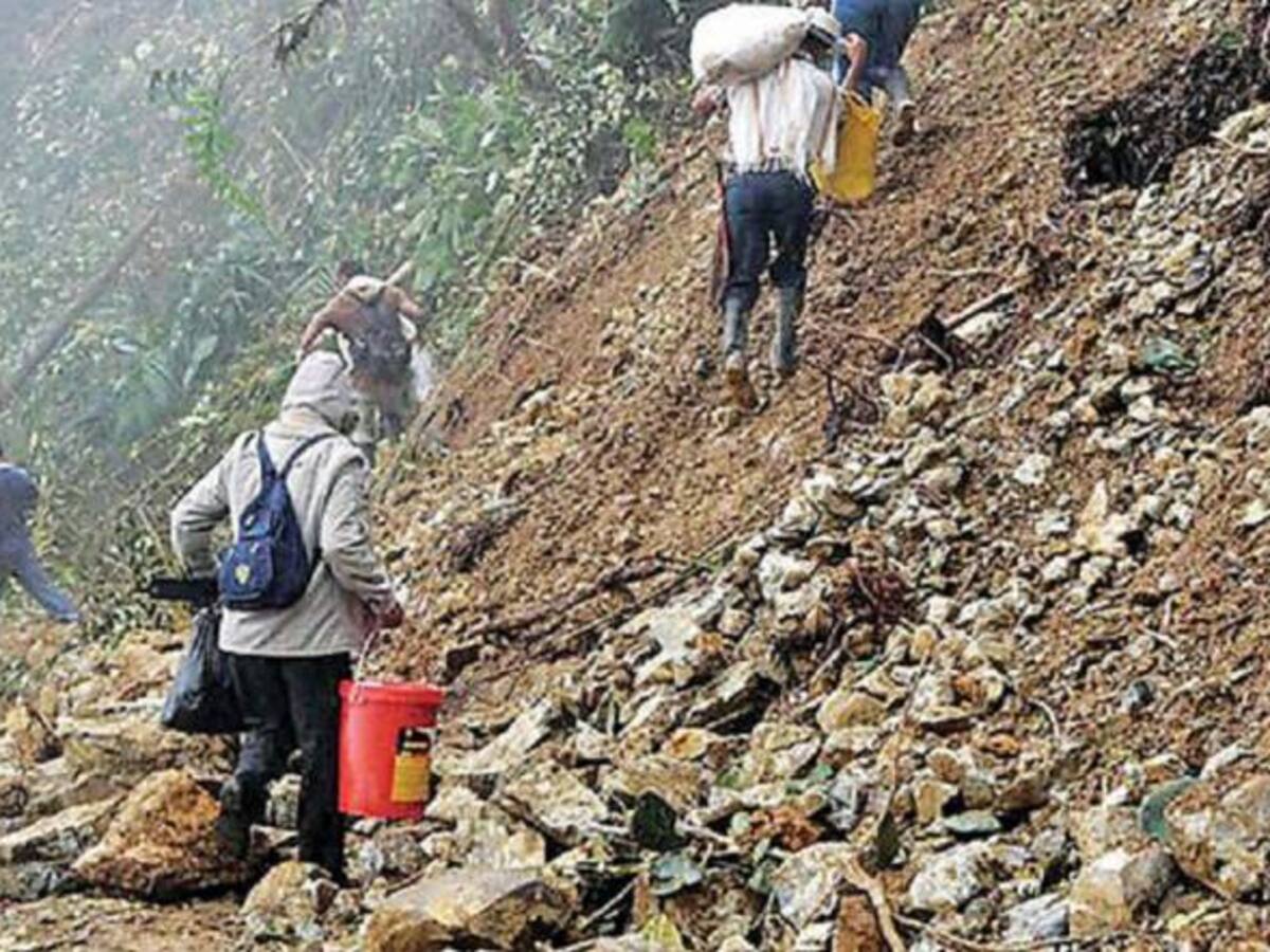 Vías de Apía afectadas por el invierno serán intervenidas
