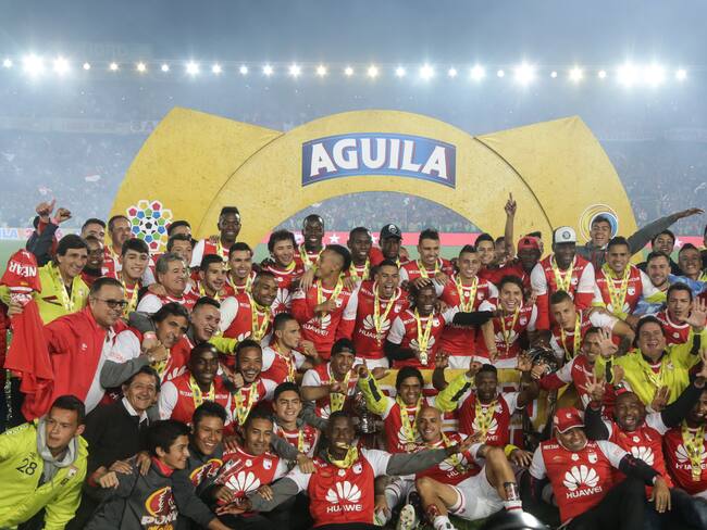 Independiente Santa Fe se consagró campeón por última vez en la Liga-II  2016. (Colprensa - Diego Pineda)