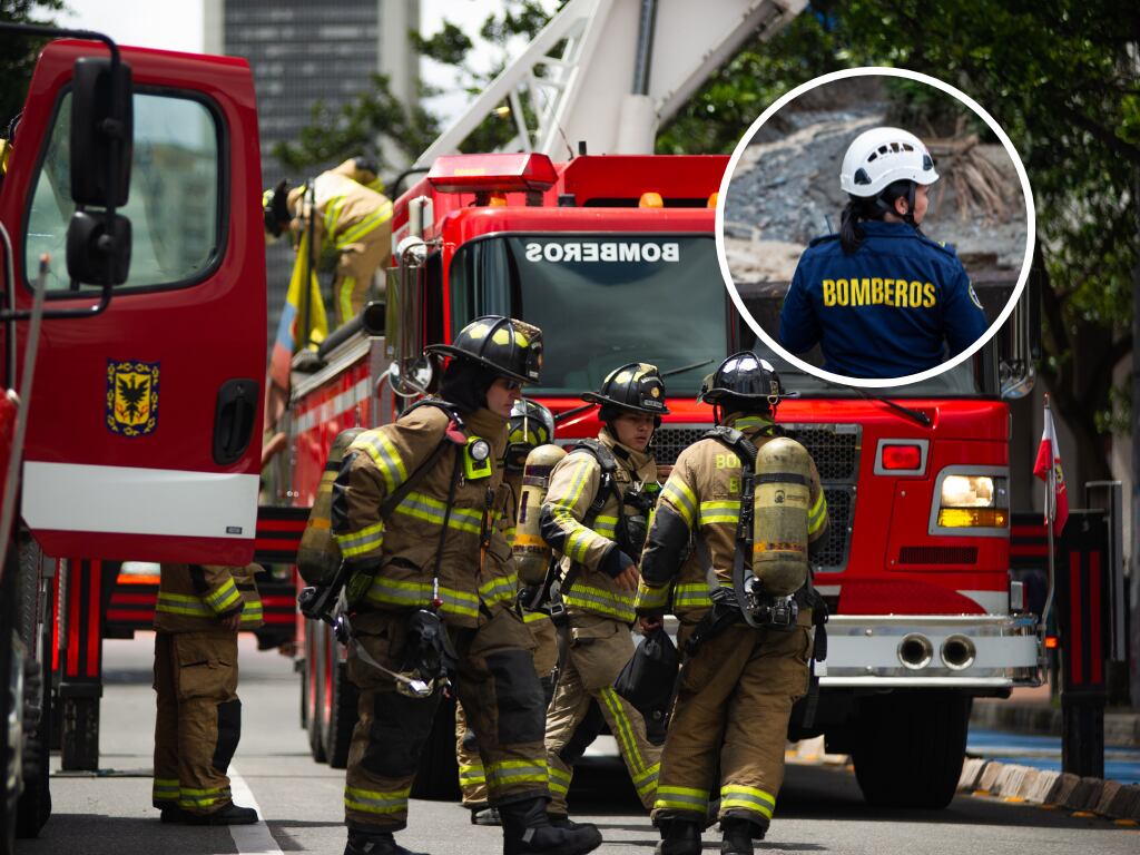 Cuerpo de Bomberos de Bogotá, Colombia (Fotos vía Getty Images)