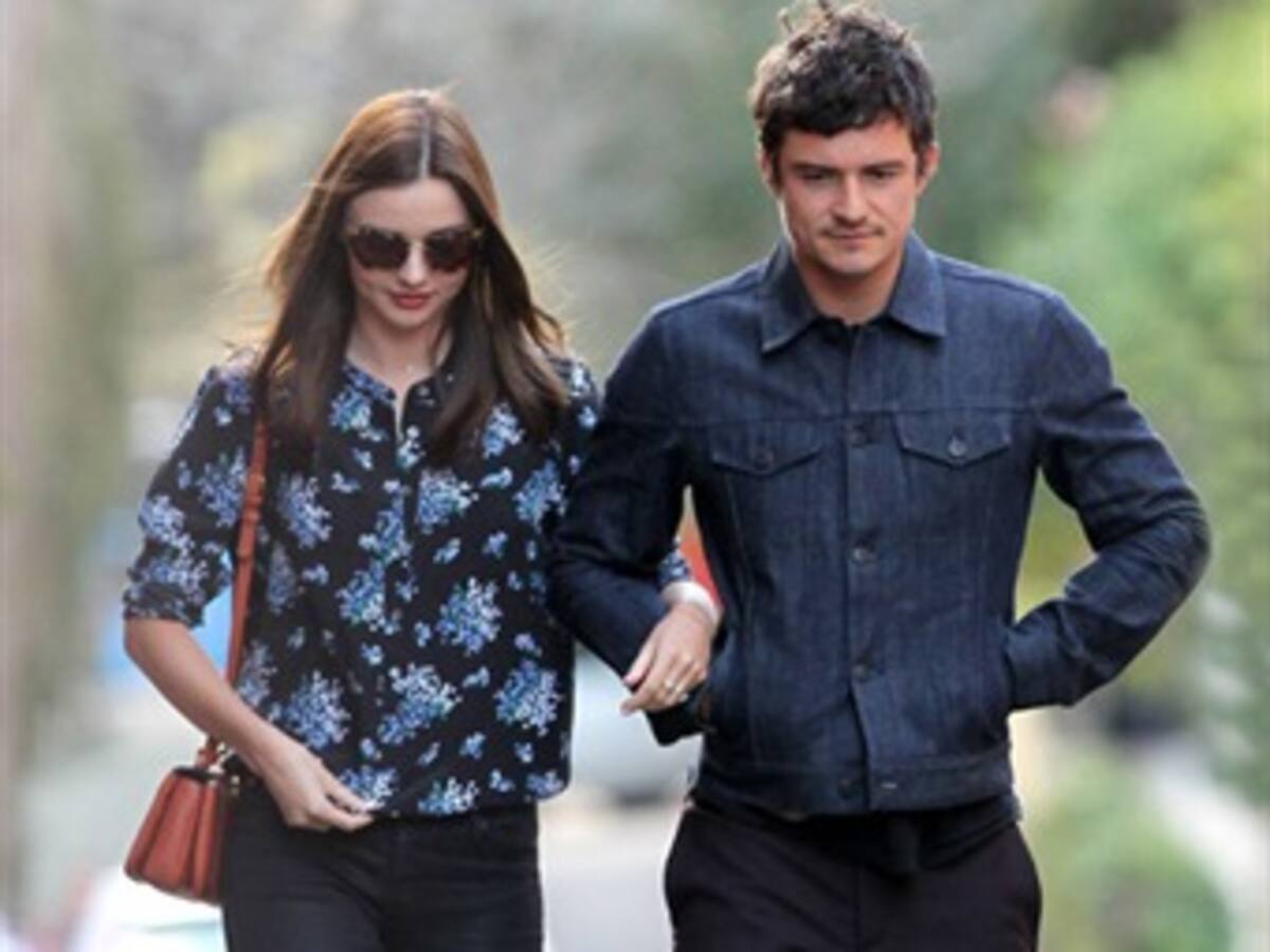 Orlando Bloom y Miranda Kerr se separan "amistosamente"