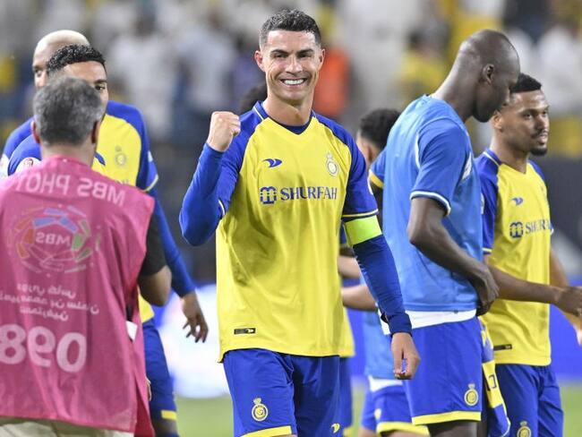Cristiano Ronaldo tras terminar un partido con el Al Nassr (Photo by Mohammed Saad/Anadolu Agency via Getty Images)