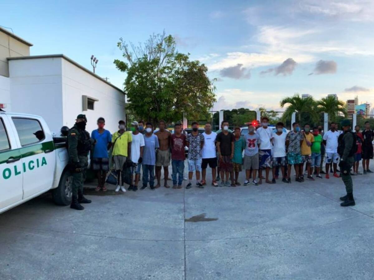 36 personas fueron capturadas violando medidas de pandemia en Cartagena