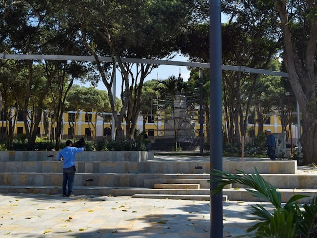 Ciudadanos reaccionan sobre la entrega de parques remodelados en Bucaramanga