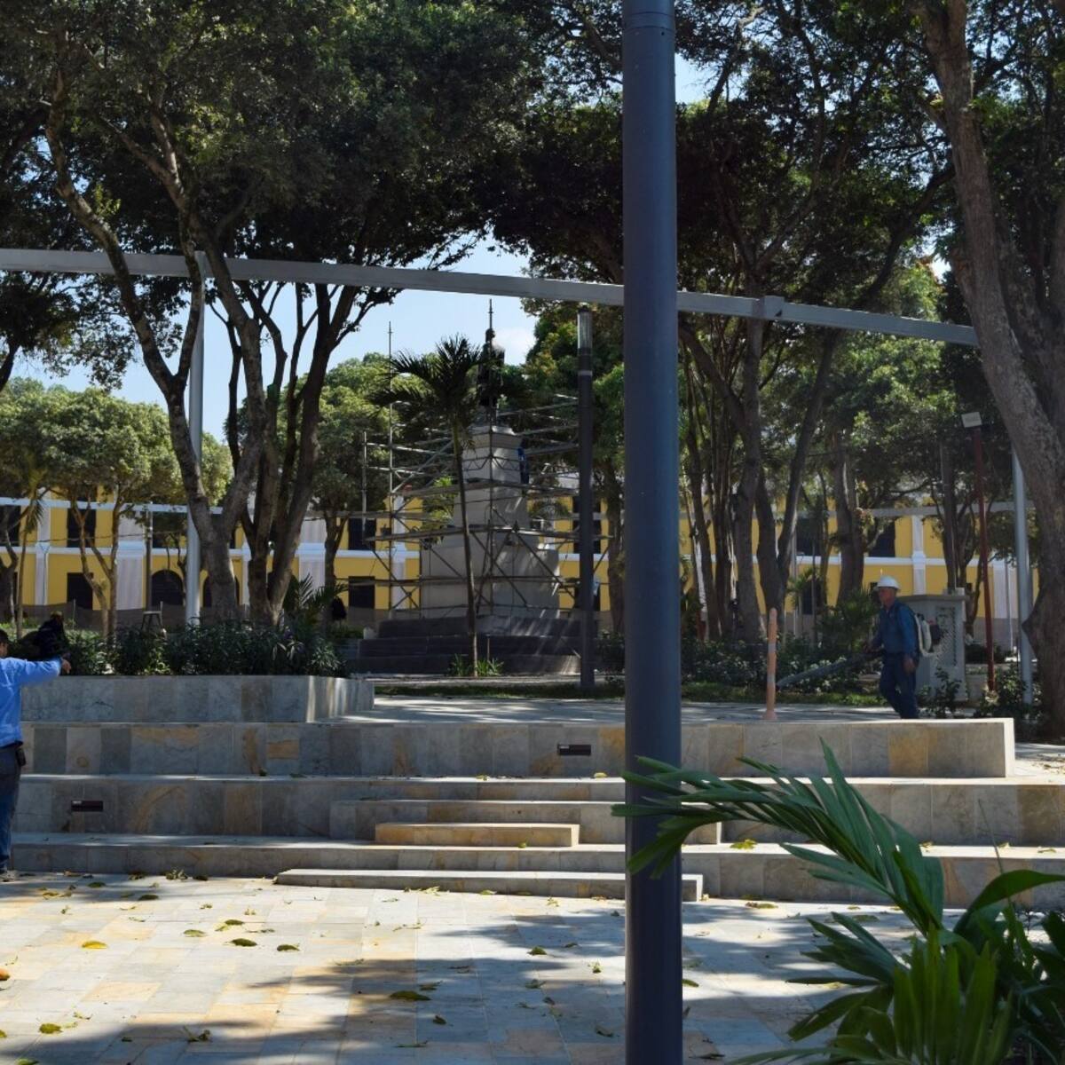 Este martes será la inauguración del parque Centenario