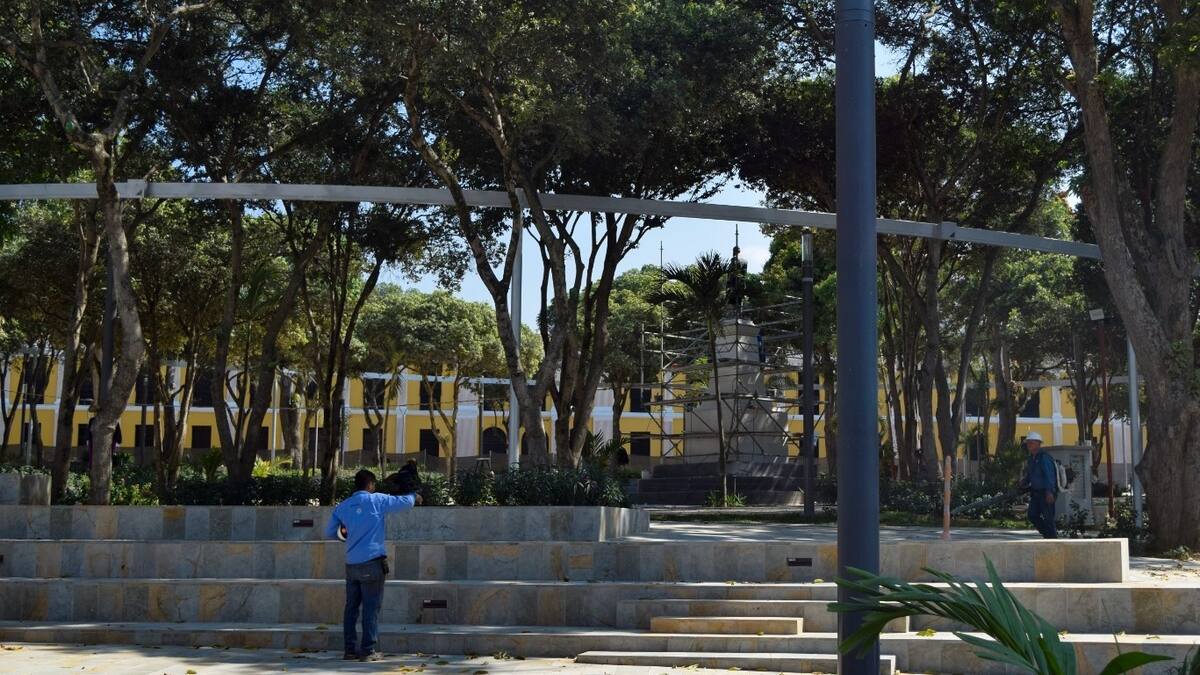 Ciudadanos reaccionan sobre la entrega de parques remodelados en Bucaramanga