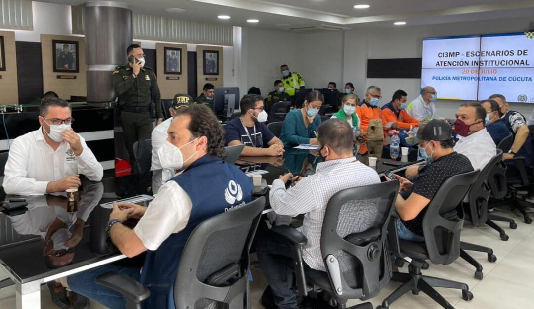 PMU en Cúcuta por marchas