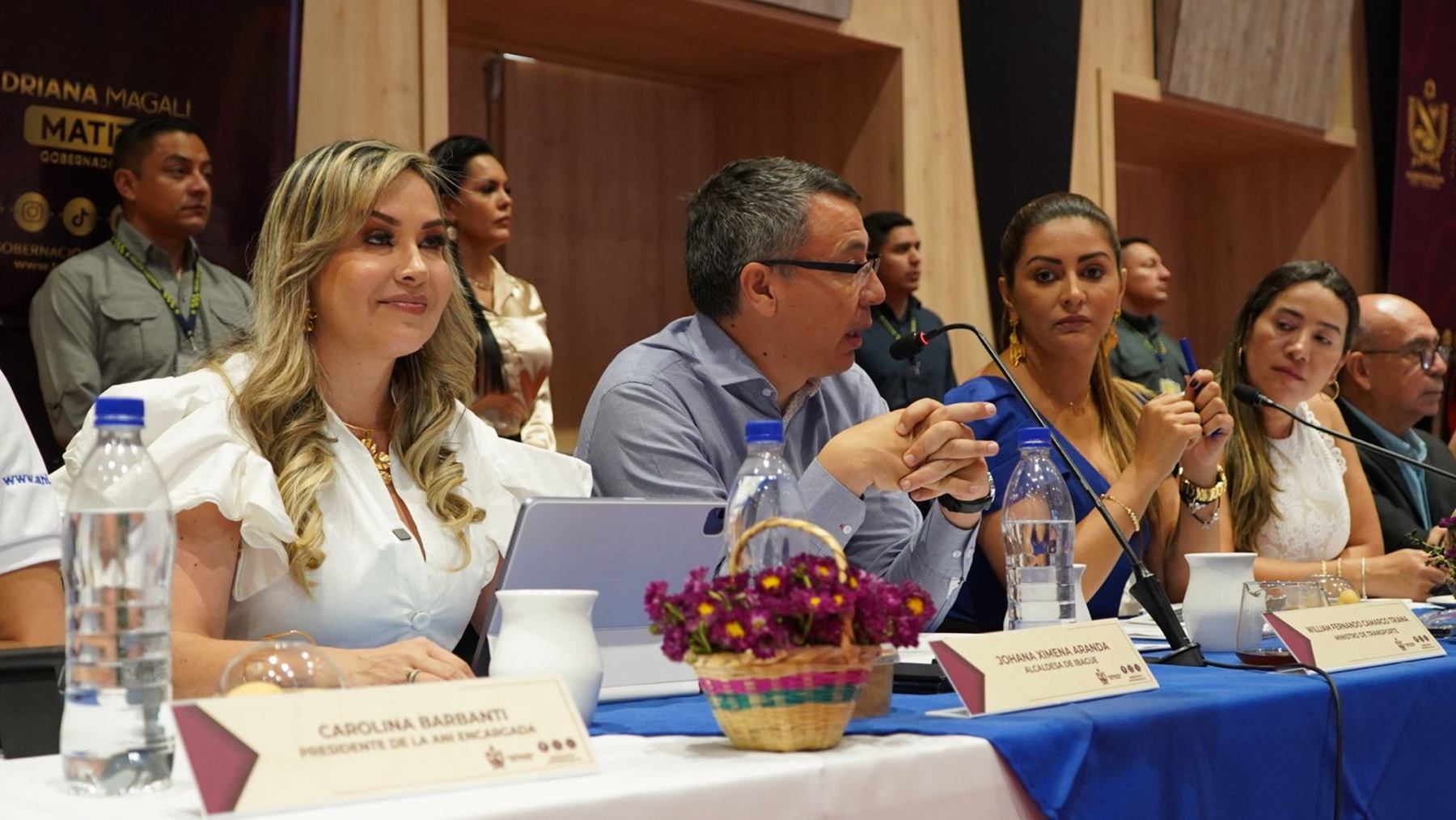 William Camargo, ministro de Transporte