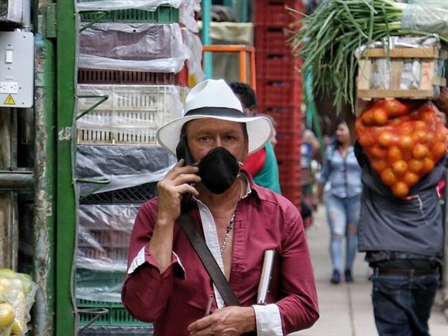Confirma 7 casos positivos de Covid-19 en Corabastos . Foto: Colprensa