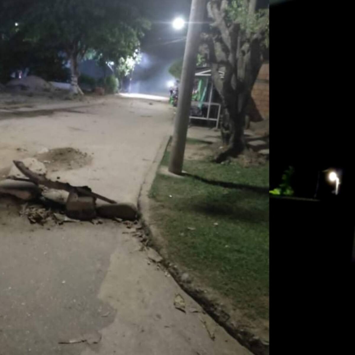 Lanzan cilindro bomba a estación de policía en Tibú zona del Catatumbo